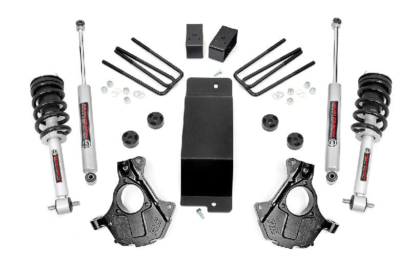 Rough Country 12132 3.5 inch Suspension Lift/Knuckle Kit | 2014-2018 GM Silverado/Sierra 1500