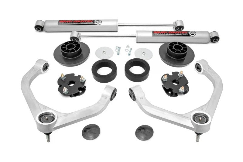 Rough Country 31230 3.5 inch Bolt-On Suspension Lift Kit with Upper Control Arms | 2012-2018 RAM 1500