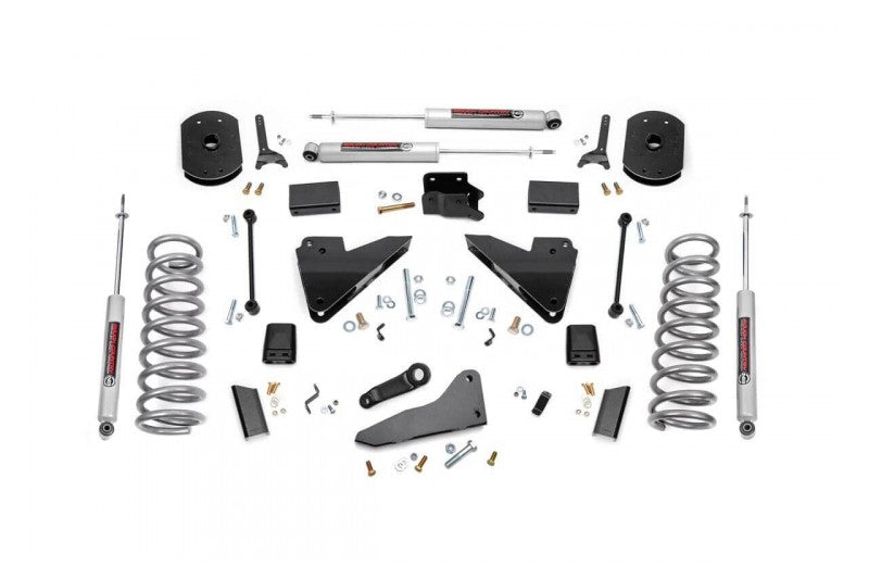 Rough Country 36420 5 inch Radius Arm Drop Coil Spring Suspension Lift Kit | 2012-2018 RAM 2500
