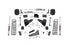 Rough Country 36420 5 inch Radius Arm Drop Coil Spring Suspension Lift Kit | 2012-2018 RAM 2500