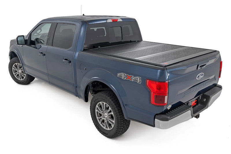 Rough Country 47220651B Hard Low Profile Bed Cover | 2017-2024 Ford F250/F350 6.9ft Bed