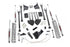 Rough Country 592.20 8 inch 4-Link Suspension Lift Kit | 2008-2010 Ford F250/F350 6.4L Powerstroke