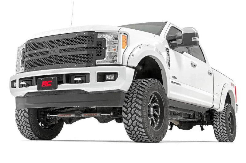 Rough Country 70213 Mesh Grille Kit | 2017-2019 Ford F250/F350