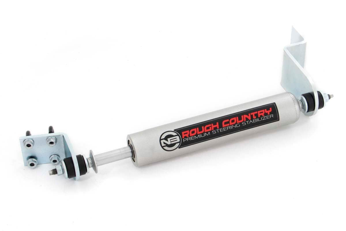 Rough Country 8738730 N3 Steering Stabilizer | 1994-2002 Dodge RAM 1500/2500 2WD
