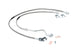 Rough Country 89705 Front Extended Brake Lines for 4-8 inch Lifts | 1999-2004 Ford F250/F350 7.3L Powerstroke