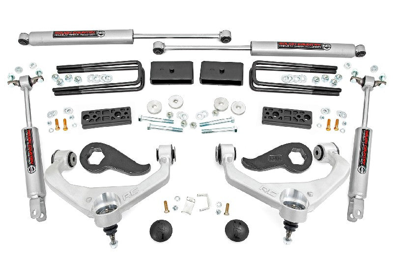 Rough Country 95830 3 inch Suspension Lift Kit | 2020-2025 GM Silverado/Sierra 2500HD