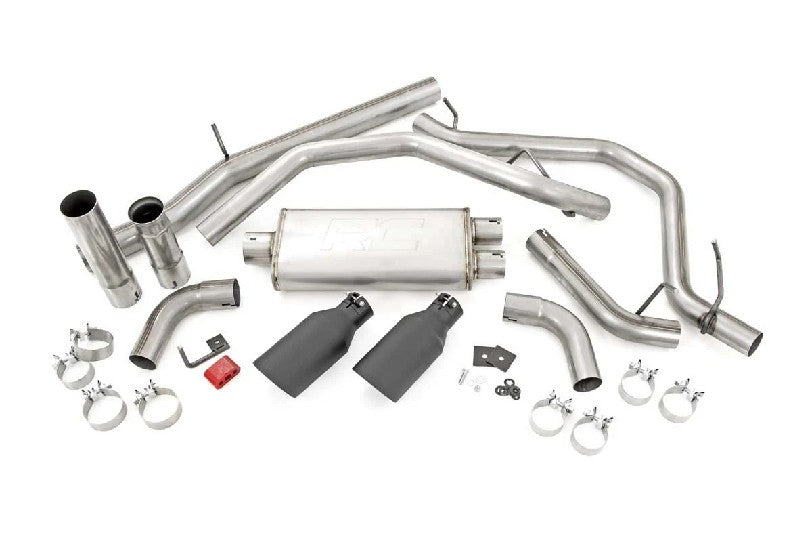 Rough Country 96007 2.5 inch Cat-Back Exhaust Kit | 2014-2018 GM Silverado/Sierra 1500