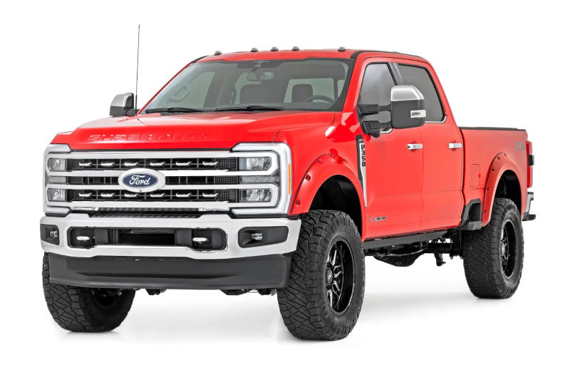 Rough Country F-F20231 Pocket Fender Flares | 23-24 Ford F250/F350