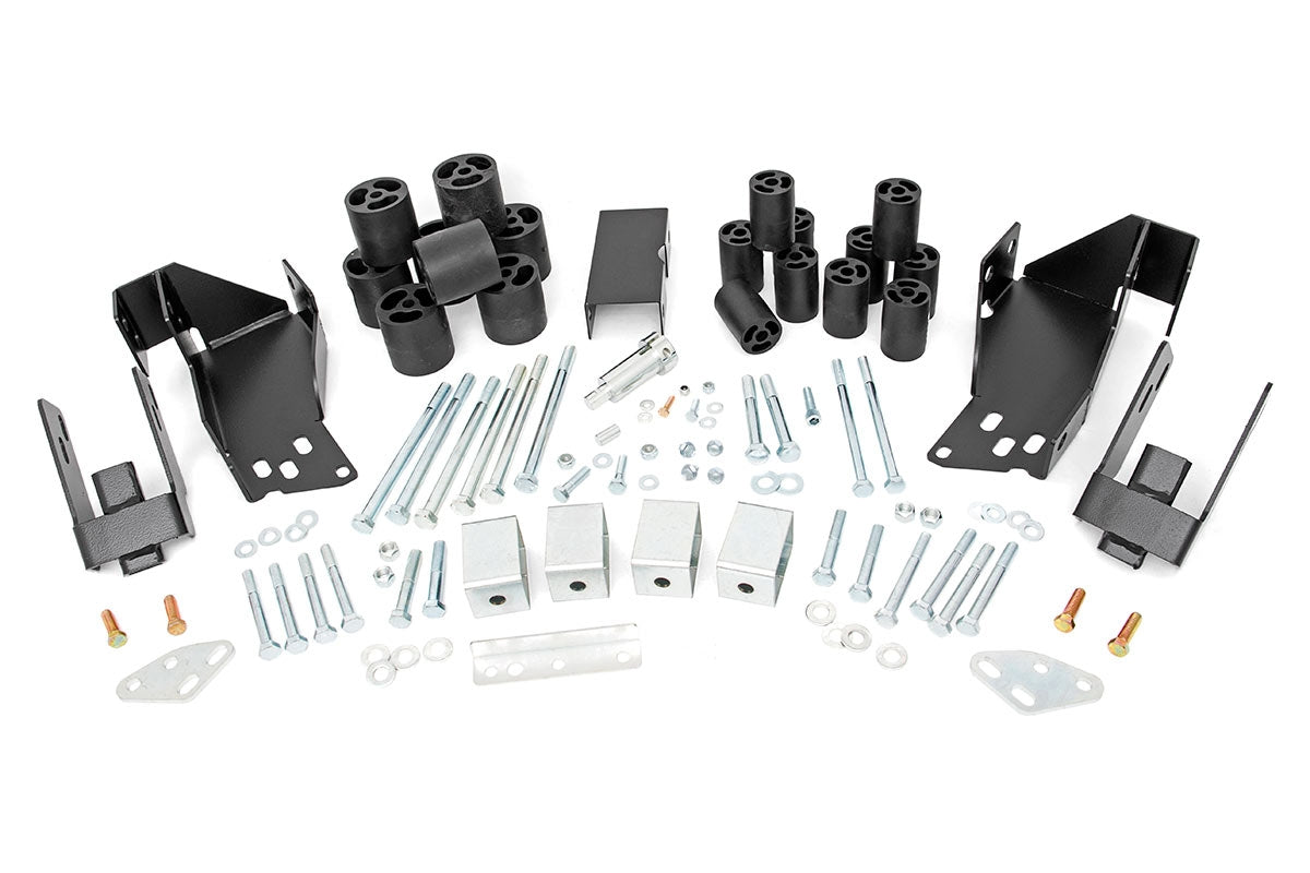 Rough Country RC702 3 inch Body Lift | 2007-2013 GM Silverado/Sierra 1500