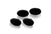 Recon 264132Bk Smoked LED Side Marker Lights with Black Trim | 1999-2010 F350/F450 Dually