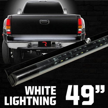 Recon 26415 49 inch White Lightning LED Tailgate Bar