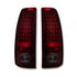 Recon 264173RD Red LED Tail Lights Fits | 1999-2007 GM Silverado/Sierra 2500HD/3500HD