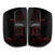 Recon 264238BK OLED Tail Lights with Smoked Lens | 2014-2019 GM Silverado/Sierra 2500HD/3500HD