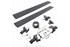 Go Rhino 20404887PC E1 Electric Running Board Kit (Black) | 2020-2023 GM Silverado/Sierra 1500/2500HD/3500HD Crew Cab