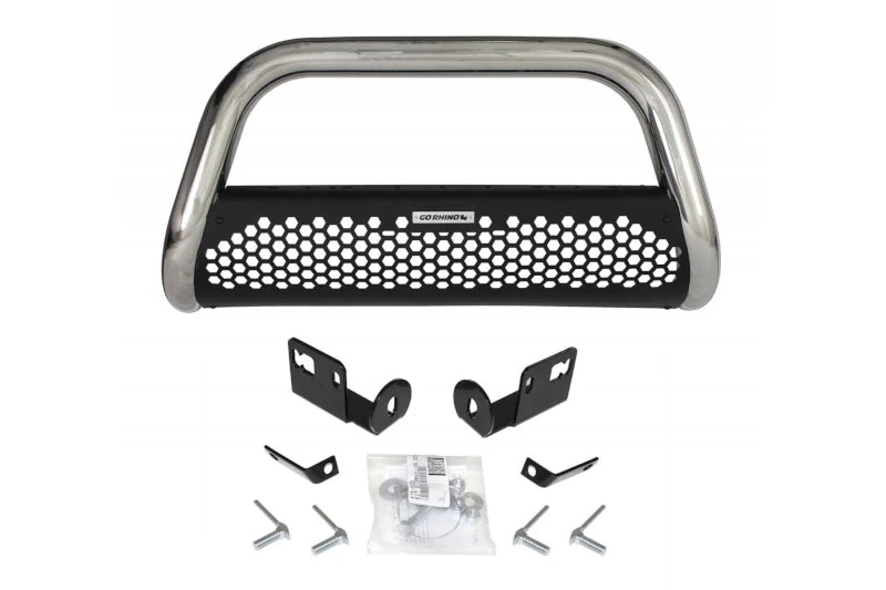 Go Rhino 55217PS RC2 Stainless Steel Bull Bar | 2007-2019 GM Silverado/Sierra 2500HD/3500HD