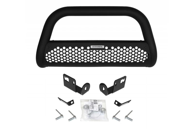 Go Rhino 55217T RC2 Matte Black Bull Bar | 2007-2019 GM Silverado/Sierra 2500HD/3500HD