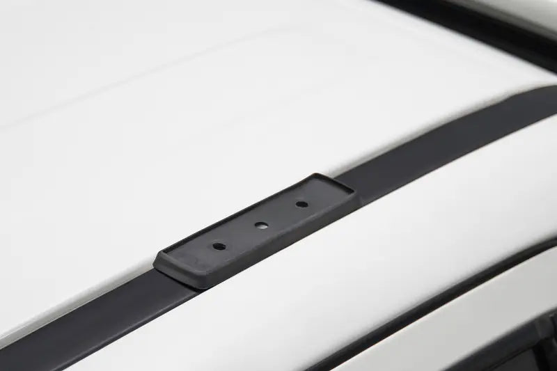 Rhino Rack JA7944 Heavy Duty RLT600 Ditch Mount Silver 2 Bar Roof Rack | 2019-2023 RAM 2500/3500 6.7L Cummins