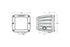 Rigid 504816 D-Series PRO SAE Fog Lights - Yellow | Universal