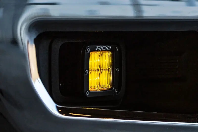 Rigid 504816 D-Series PRO SAE Fog Lights - Yellow | Universal