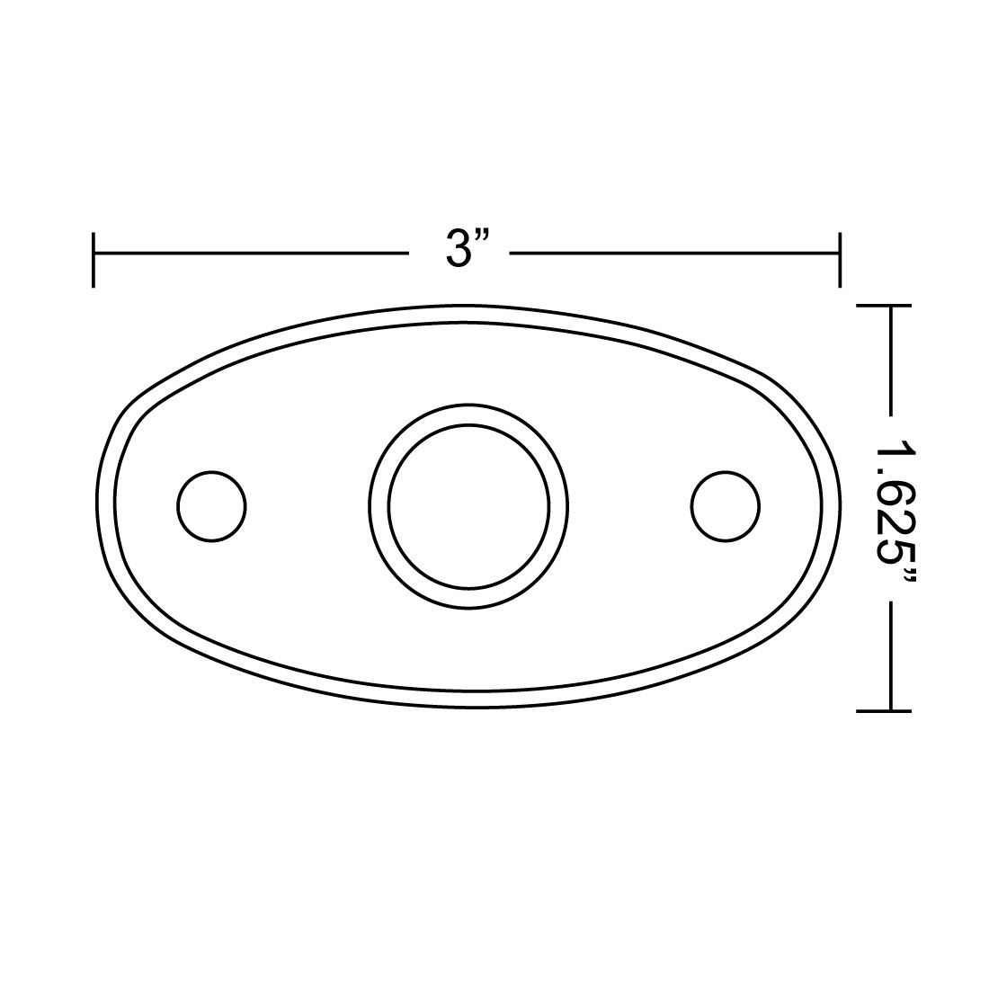 Rigid 480083 A-Series LED Light High Power Natural White Black Housing Single | Universal