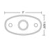 Rigid 480083 A-Series LED Light High Power Natural White Black Housing Single | Universal