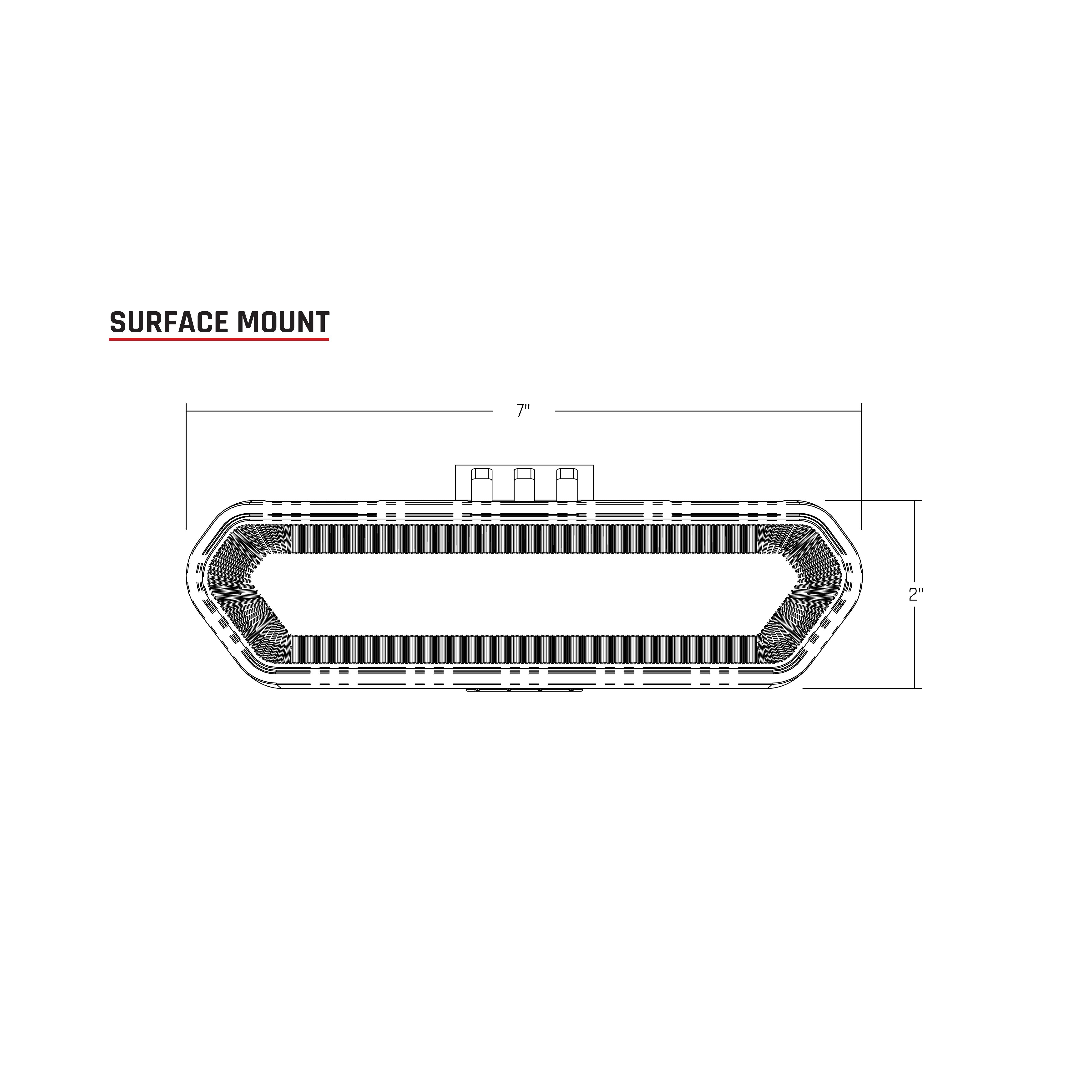 Rigid 90122 Chase Series Amber LED Light | Universal