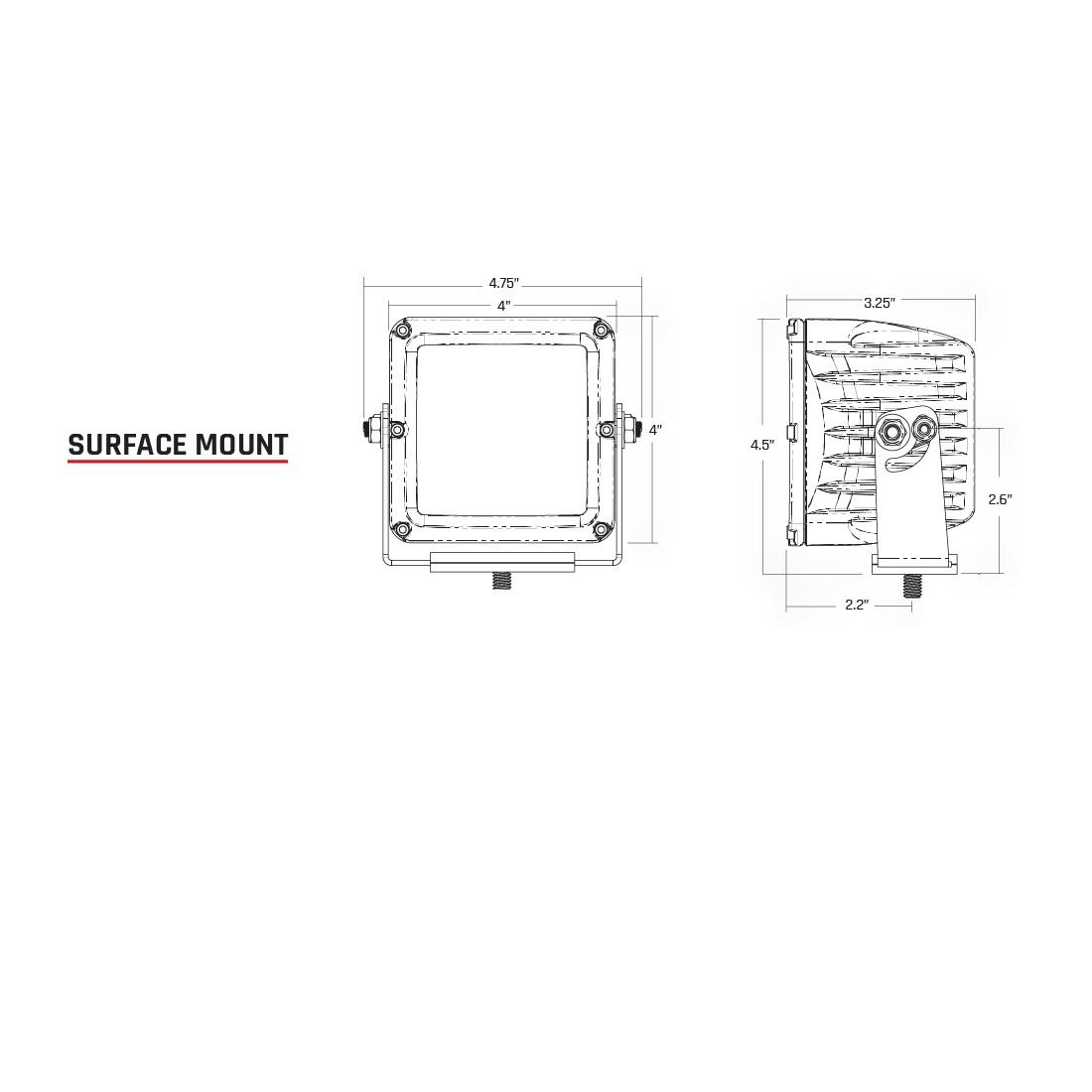 Rigid 322213 D-Series XL Pro Spot Beam Lights | Universal