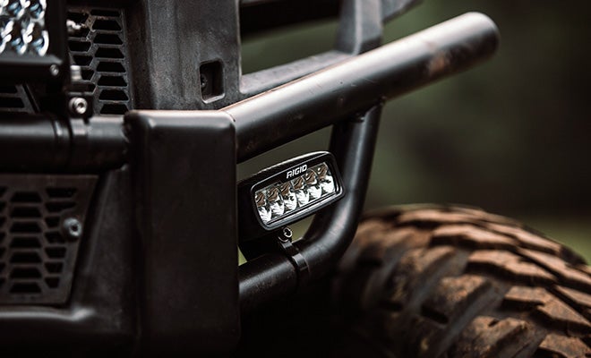 Rigid 914313 SR-Q Series PRO Driving Optic Surface Mount Black Housing Single | Universal