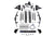 ReadyLift 49-27850 8.5" inch Lift Kit with Falcon Shocks | 2017-2022 Ford F250/F350 Super Duty 4WD/SRW 6.7L Powerstroke