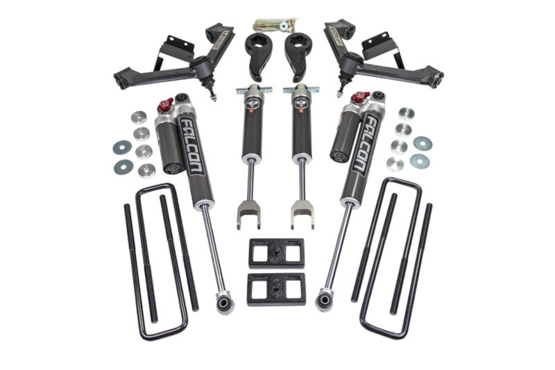 ReadyLift 62-30360 3-inch SST2.1 Lift Kit with Fabricated Control Arms and Falcon Shocks | 2020-2024 GM Silverado/Sierra 2500HD/3500HD 6.6L Duramax L5P