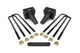 ReadyLift 66-2222 5 inch Rear Block Kit - 2-Piece Drive Shaft | 2011-2016 Ford F250/F350 Dually