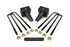 ReadyLift 66-2294 4 inch Rear Block Kit - 2-Piece Drive Shaft | 1999-2010 Ford F250/F350