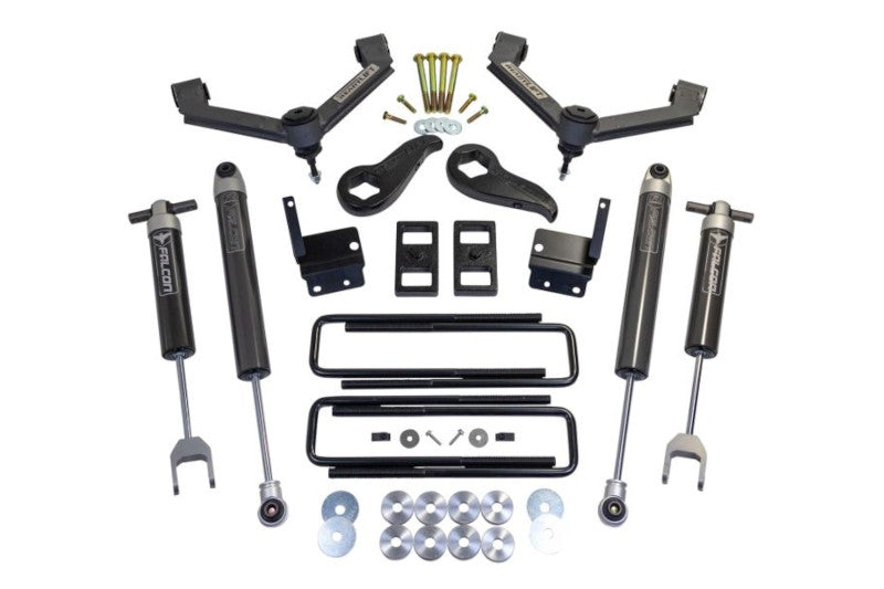 ReadyLift 69-30320 3-inch SST Lift Kit with Fabricated Control Arms and Falcon 1.1 Monotube Shocks | 2020-2024 GM Silverado/Sierra 2500HD/3500HD 6.6L Duramax L5P