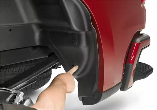 Rugged Liner WWC011HD Series Rear Wheel Well Liner | 2011-2014 GM Silverado 2500HD/3500HD w/ Single Rear Wheels w/o 5th Wheel Package