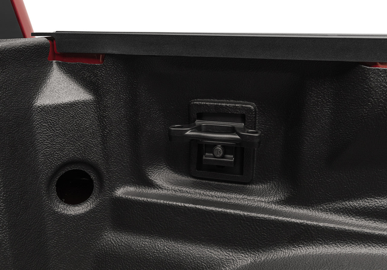 Rugged Liner F8U17 Under Rail Bedliner | 2017-2022 Ford F-250/350 8.2ft Bed w/ Square Tie-Down Holes