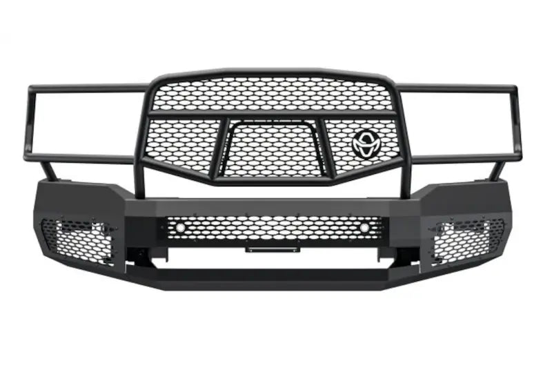 Ranch Hand MFD191BM1 Midnight Front Bumper with Grille Guard | 2019-2024 RAM 2500/3500