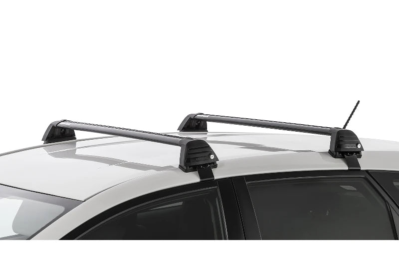 Rhino Rack RV0769B Black Vortex Flush Roof Rack System | 2020-2025 GM Silverado/Sierra 2500HD/3500HD 6.6L Duramax