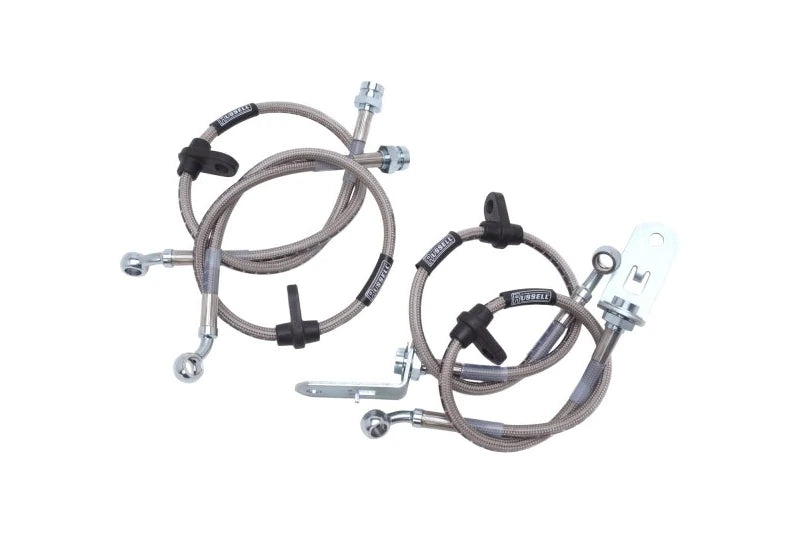 Russell 672440 Stainless Brake Hose Kit | 2001-2006 GM Silverado/Sierra 2500HD/3500HD