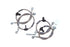 Russell 672440 Stainless Brake Hose Kit | 2001-2006 GM Silverado/Sierra 2500HD/3500HD