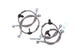 Russell 672440 Stainless Brake Hose Kit | 2001-2006 GM Silverado/Sierra 2500HD/3500HD