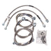 Russell 695770 Stainless Brake Hose Kit for Lifted Applications | 2001-2006 GM Silverado/Sierra 2500HD/3500HD