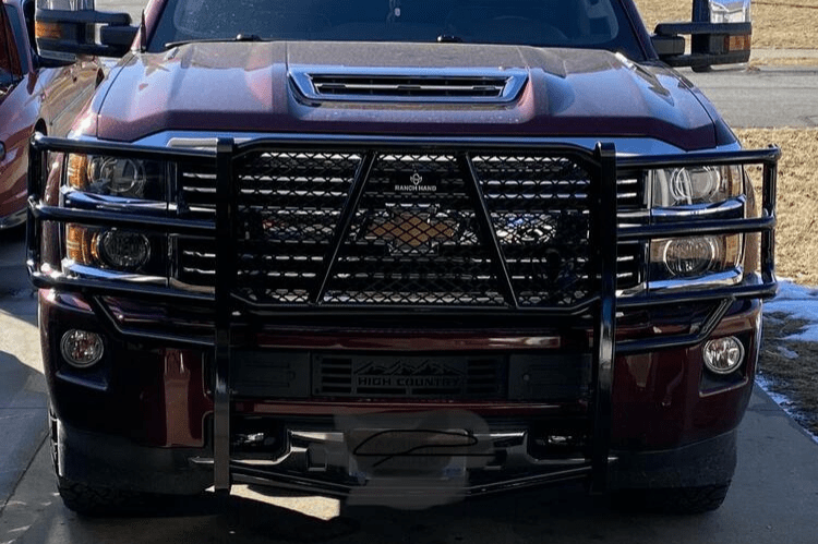 Ranch Hand GGC151BL1 Legend Grille Guard (w/o Sensors) | 2015-2019 GM Silverado/Sierra 2500HD/3500HD