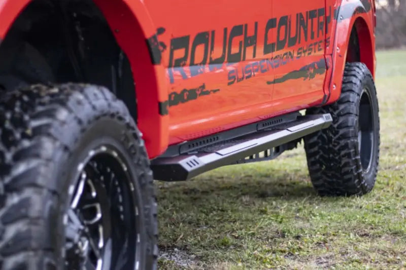 Rough Country SRB151791 HD2 Running Boards | 2017-2022 Ford F250/F350