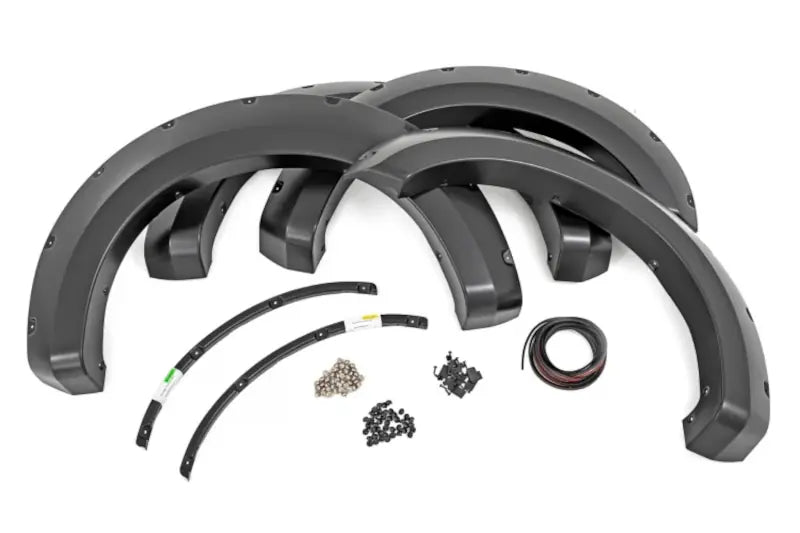 Rough Country F-F21112A Pocket Fender Flares | 2017-2022 Ford F250/F350