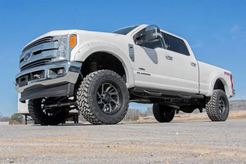Rough Country F-F21112A Pocket Fender Flares | 2017-2022 Ford F250/F350