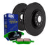 EBC Brakes S14KR1143 Greenstuff 6000 Rear Brake Pads & RK Rotors Package | 2013-2022 Ford F250/F350