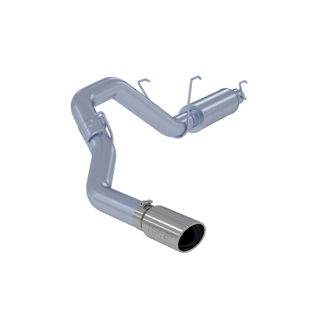 MBRP S5149AL 4 inch Aluminized Cat Back Single Side Exit Exhaust System | 2014-2025 RAM 2500/3500 6.4L HEMI