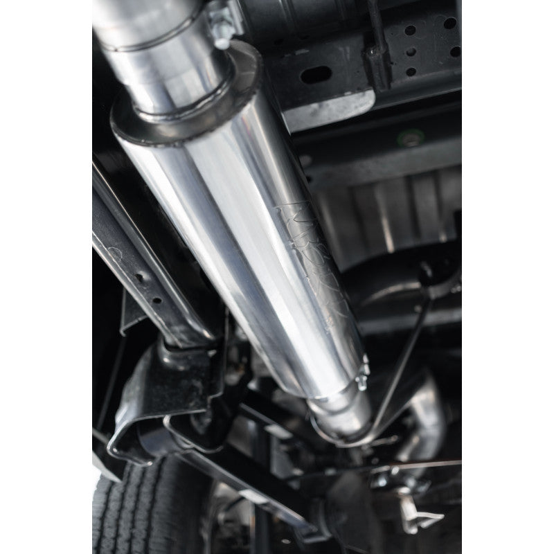 MBRP S5149AL 4 inch Aluminized Cat Back Single Side Exit Exhaust System | 2014-2025 RAM 2500/3500 6.4L HEMI