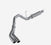 MBRP S5150AL 4" inch Cat Back Aluminized Single Side Dual Exhaust System | 2014-2026 RAM 2500/3500 6.4L HEMI