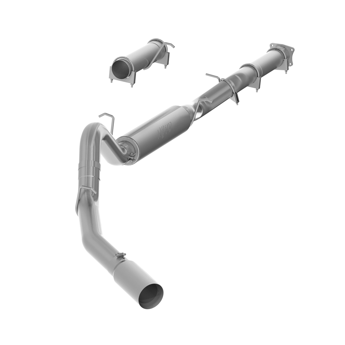 MBRP S6000AL 4 inch Cat Back Aluminized Exhaust System | 2001-2005 GM Silverado/Sierra 2500HD/3500HD 6.6L Duramax